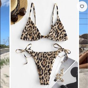 Leopard print ZAFUL bikini